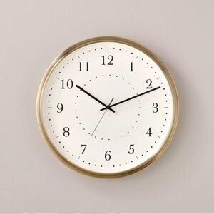 Hearth & Hand Magnolia 20" Brass Analog Circular Wall Clock - Target Spring 2025